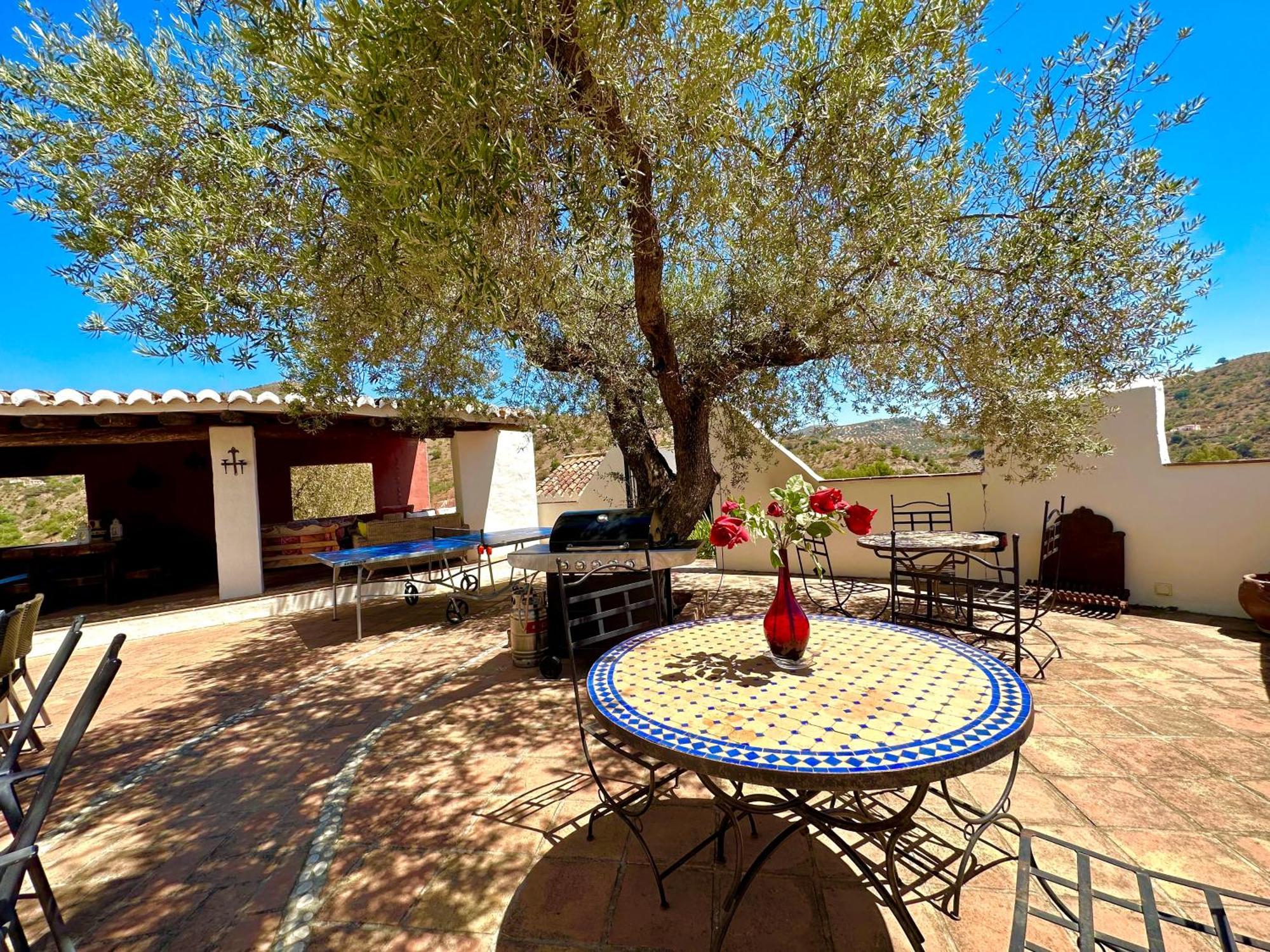 Cortijo Cuscurro Villa Ríogordo Exteriör bild