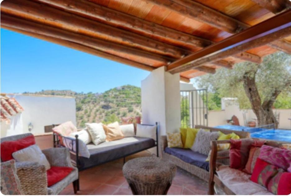 Cortijo Cuscurro Villa Ríogordo Exteriör bild